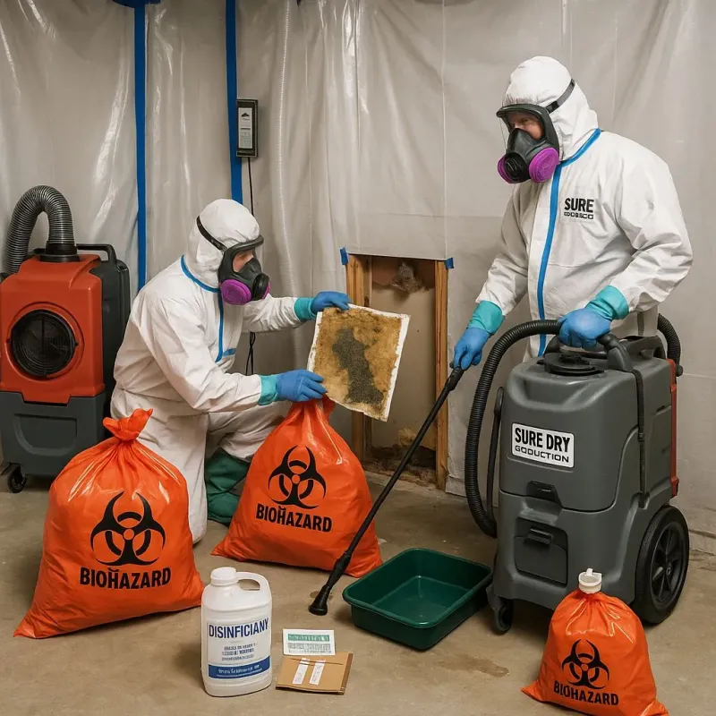 Contaminated Water Handling Protocols process in Charleston, MS