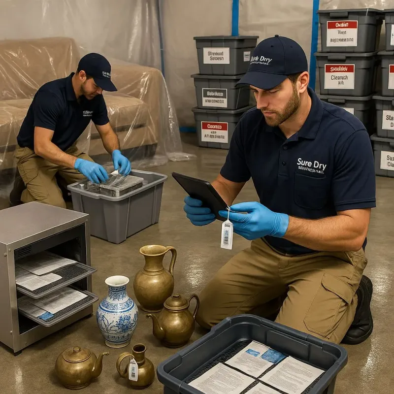 Content Protection and Restoration process in Charleston, MS