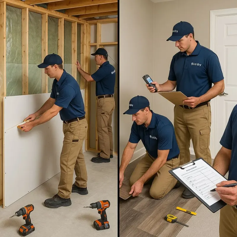 Repairs and Reconstruction process in Charleston, MS