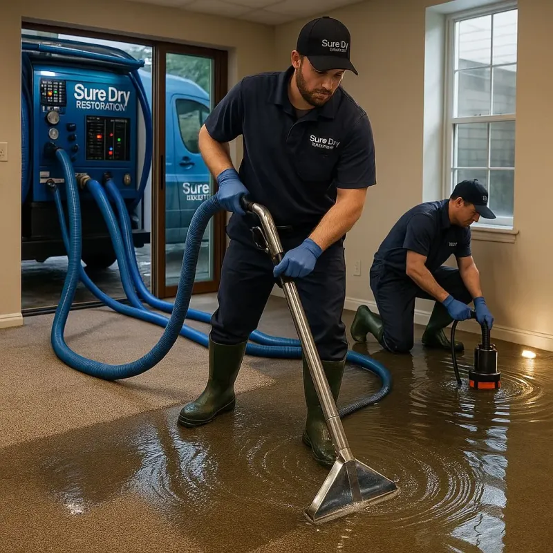 Water Extraction and Removal process in Charleston, MS